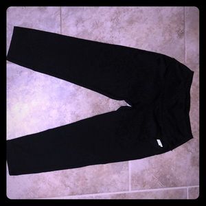 Black My Protein Heartbeat Leggings (cropped)